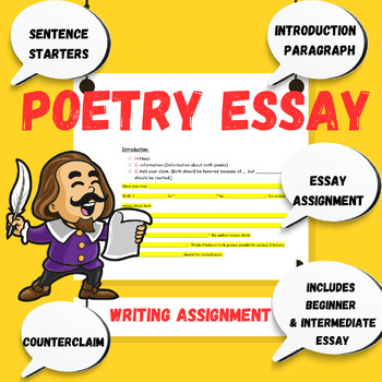 poetry analysis essay assignment