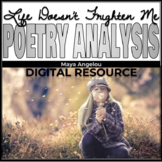 Poetry Analysis: Life Doesn't Frighten Me At All by Maya Angelou