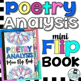 Poetry Analysis Mini Flip Book (a sticky note book for poems)