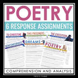 Poetry Analysis Assignments - Poetry Analysis Questions, A