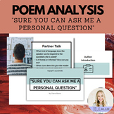 Poetry Analysis: "Sure You Can Ask Me a Personal Question"