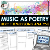 Poetry Analysis With Hero Themed Music - DIGITAL DISTANCE 