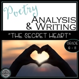 Poetry Writing and Analysis "The Secret Heart" {Middle School}