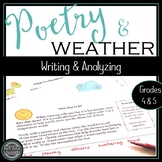 Weather Poems Creative Writing Cross Curricular