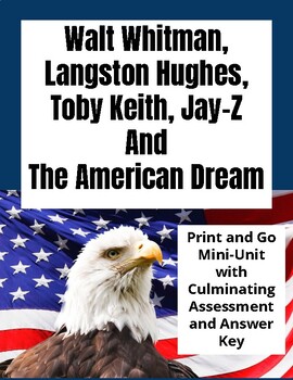 Preview of Poetry Analysis and the American Dream