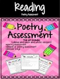 Poetry Assessment