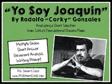 Poetry Analysis: an excerpt of Corky Gonzalez's "Yo Soy Jo