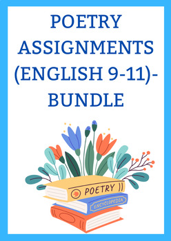 Preview of Poetry Assignments (English 9-11)-BUNDLE