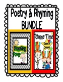 Poetry BUNDLE: Poetry Activities Unit AND Rhyming Activiti