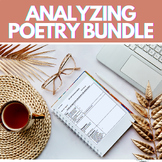 Poetry BUNDLE | Reading + Analyzing Poetry