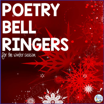 Preview of Poetry Bell Ringers for Christmas and Winter Season - Poem Warm Ups - Bellwork