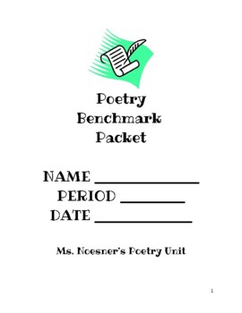Preview of Poetry Benchmark Packet
