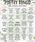 Poetry Bingo