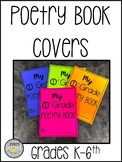 Poetry Book Cover {Grades K-6th}