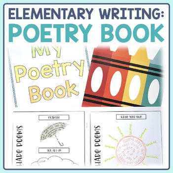 Preview of Poetry Mini Book - Introduction to Reading & Writing 8 Types of Poems - No Prep