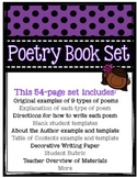 Poetry Writing: Students Create a Book with examples, temp