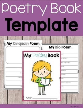 Preview of Poetry Book Template