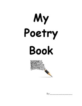 Poetry Booklet by Growing with Miss Gareri | Teachers Pay Teachers