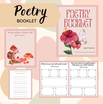 Preview of Poetry Booklet (Elementary)