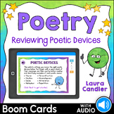 Poetry Boom Cards (Self-Grading with Audio Options)