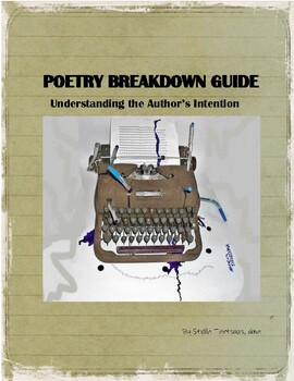 Preview of Poetry Breakdown Guide