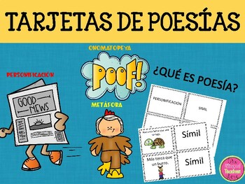Preview of Poetry Cards in Spanish