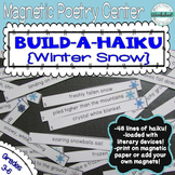 Poetry Center: Magnetic Build a Haiku (Winter Snow)