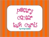 Poetry Center Task Cards (20)