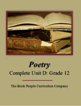 Preview of Poetry Complete Unit D (Grade 12)