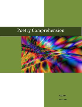 Preview of Poetry Comprehension Quiz "No Sick Note"