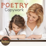 Poetry Copywork - Handwriting Practice