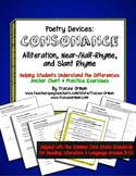 Poetry Devices: Consonance (Alliteration, Near/Half & Slan