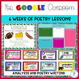 Poetry Digital Resource for Google Classroom 6 Week Unit