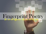 Poetry Fingerprints (Poems about yourself)