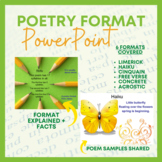 Poetry Format Powerpoint