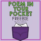 Free Poetry Pack {Poem In Your Pocket Day}