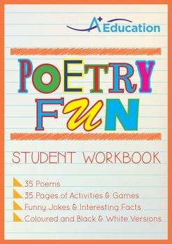 Preview of Poetry Fun - 35 Poems; Student Workbook