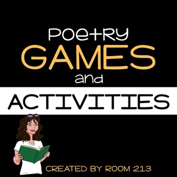 Preview of Poetry Games & Activities