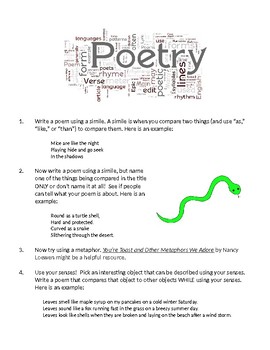Preview of Poetry: Genre Studies