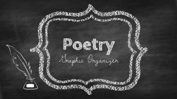 Poetry Graphic Organizer by Mahery Teaching | TPT