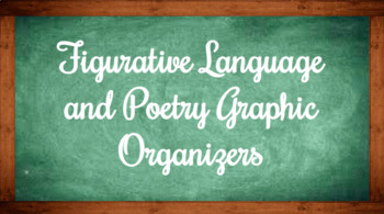 Preview of Poetry Graphic Organizers