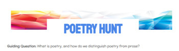 Preview of Poetry Hunt - 