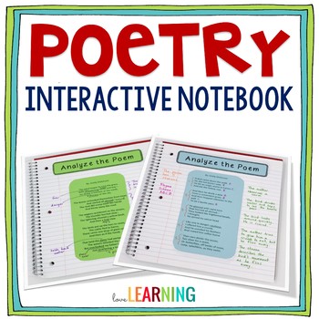 Preview of Poetry Interactive Notebook