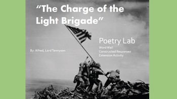 Preview of Poetry Lab: "The Charge of the Light Brigade" by Alfred, Lord Tennyson