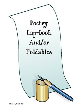 Preview of Poetry Interactive Notebook or Lapbook