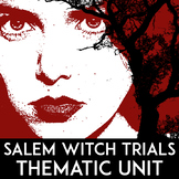 Salem Witch Trials Unit | Puritan Primary Source Activity 