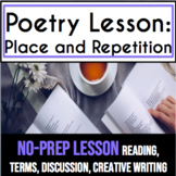 Repetition: High School Poetry Lesson and Creative Writing