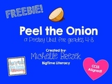 Peel the Onion: Poetry Unit Freebie