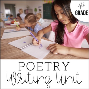 Preview of Poetry Lessons | 4th Grade Writing | Unit 6