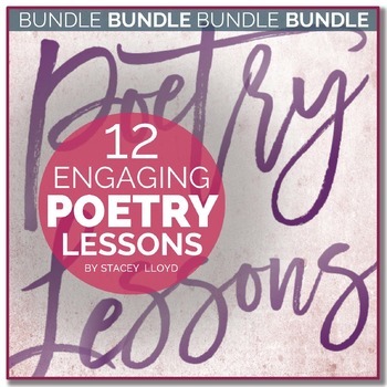 Preview of Poetry Lessons BUNDLE
